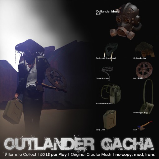 22769 - Outlander Mask RARE