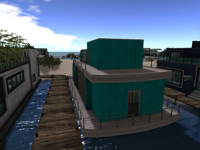 Second Life Marketplace - Bellisseria LH Houseboat Evening Star Linden ...