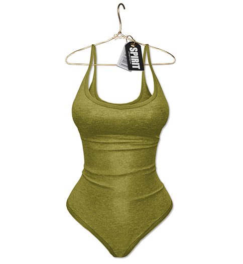 SPIRIT - Fiola Bodysuit [OLIVE]