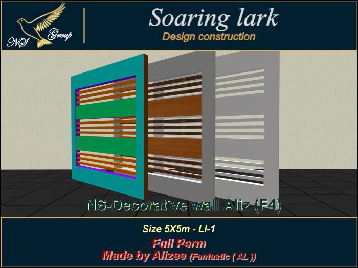 NS-Decorative wall Aliz (F4)