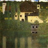 Klimt - Water Castle ~ framed  ~ gift box