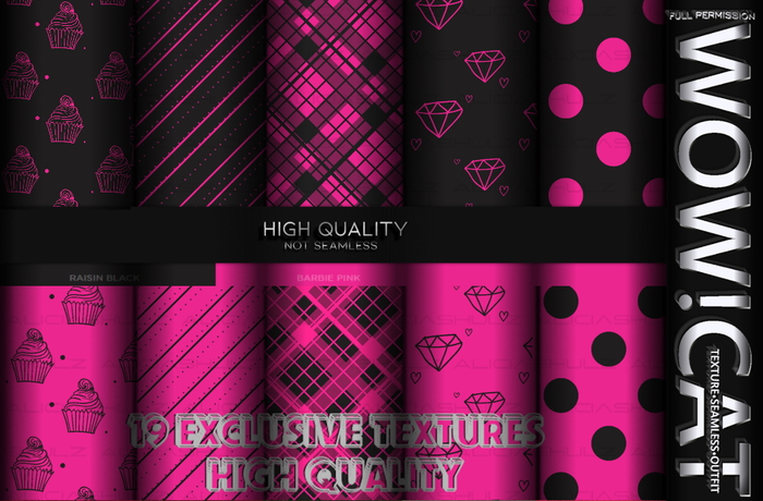 TEXTURE WOW!CAT FULL PERM PACK 89