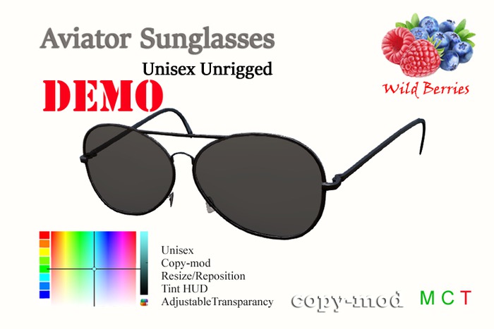 DEMO 303 #3M Aviator Sunglasses