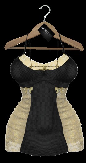 AnaSTyle - Orkidea Black&Gold