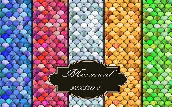 [MD]Mermaid texture (Seamless) v 6