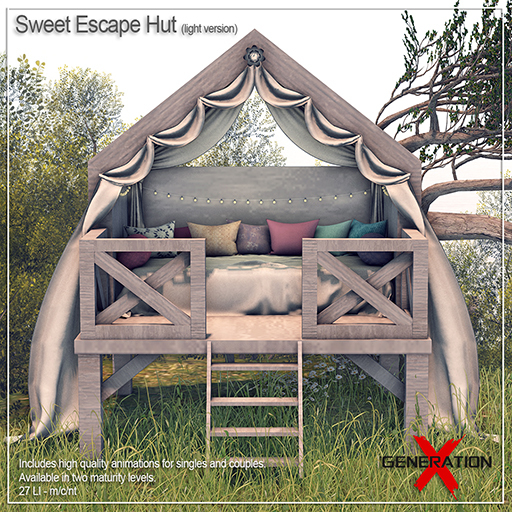 [Generation X] Sweet Escape Hut (Light) - PG