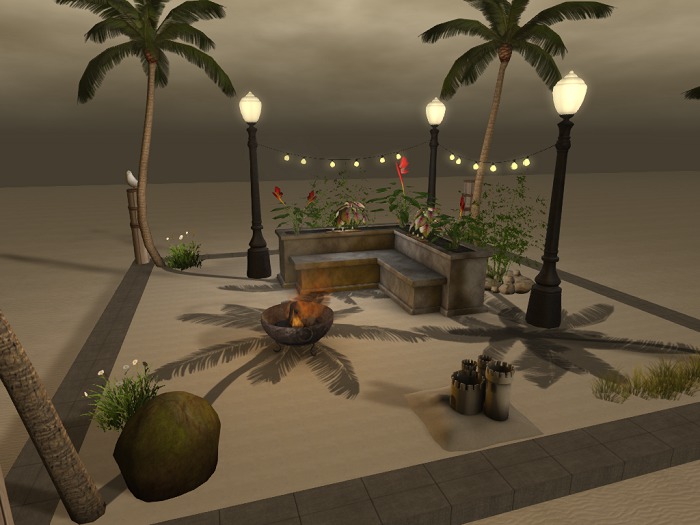Seaside Bench Plot