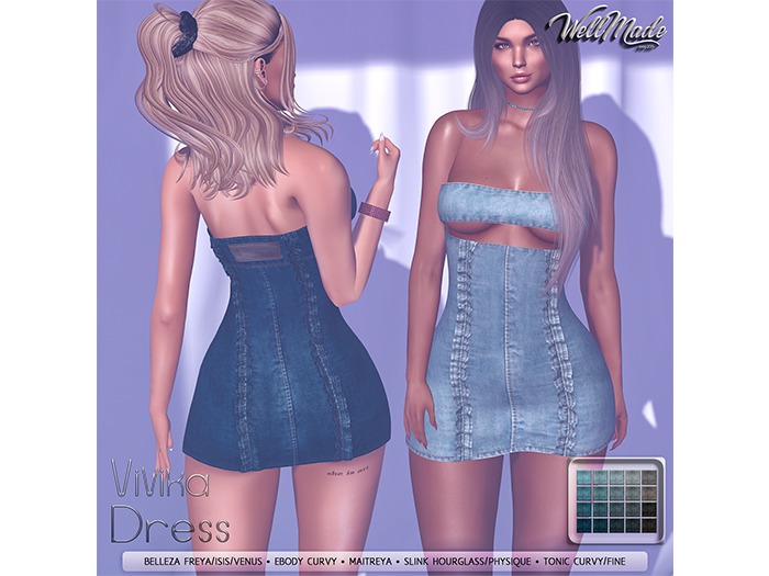 [WellMade] Vivika Dress
