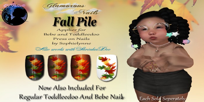 {QTP} Glamorous Nails Bebe - Fall Pile {WEAR TO UNPACK}