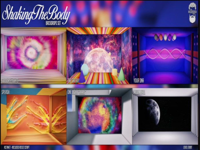 [Rez Me] One Light *RARE* - Shaking The Body Backdrops -