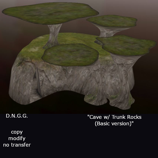 DNGG: Cave w/ Trunk Rocks (Basic version)