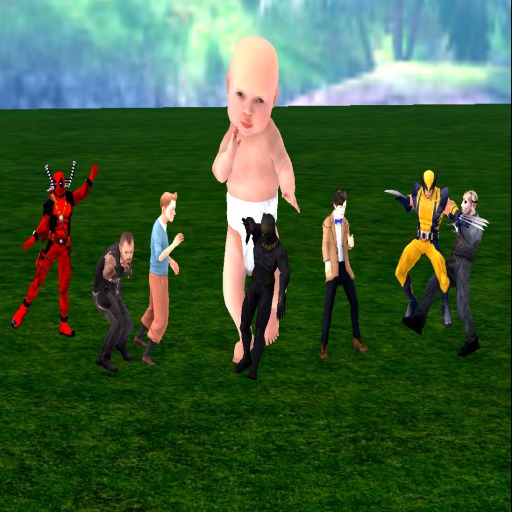 Dancing Wolverine