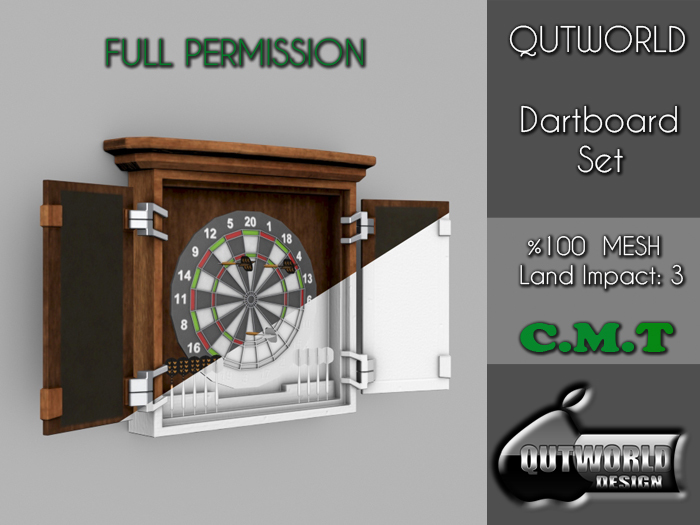 .::QUTWORLD Dartboard Set::.FP