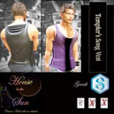 Templer's Song Vest w/Shirt Purple
