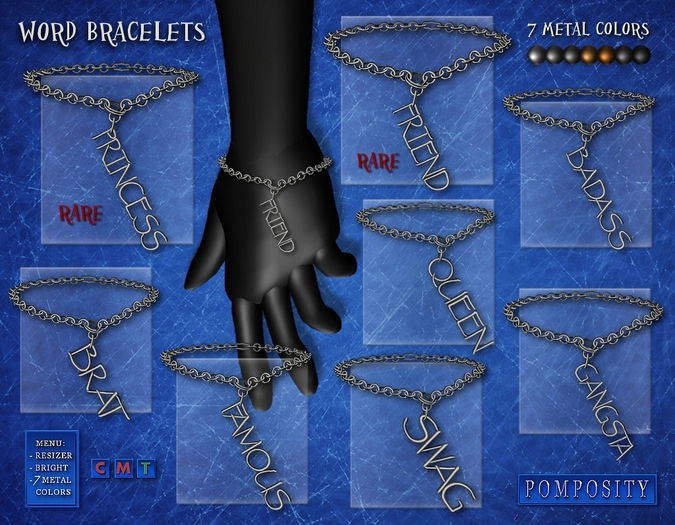 POMPOSITY - Sexxxy Bracelet - RARE