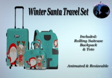 {QTP} Winter SantaTravel Set [WEAR TO UNPACK]