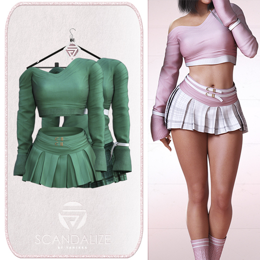 Scandalize. Sherry. Green