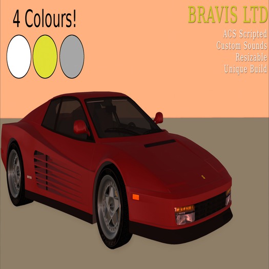 Bravis LTD F Testarossa Cotaniner