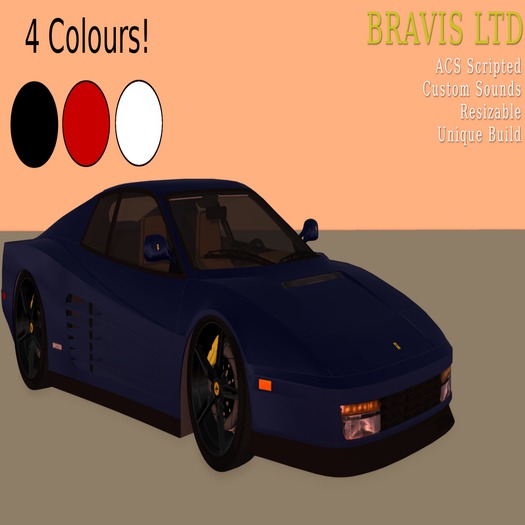 Bravis LTD F Testarossa Custom Cotaniner