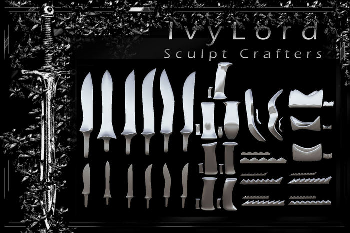 IvyLord-Knives Pack 2 Collection -Sculpt Set