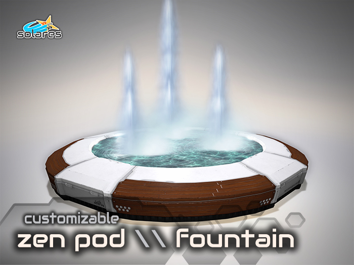 solares >> Zen Pod - Fountain