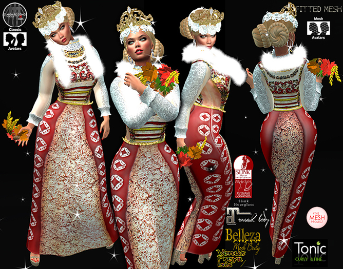 RUSSIAN PRINCESS-MAITREYA-BELL-TMP-TONIC-SLINK-STANDARD 5S