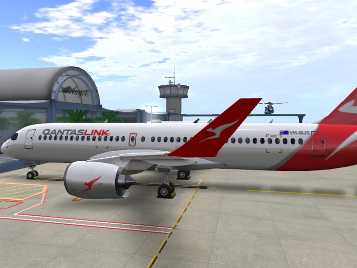 MA220 300 Pax - QANTAS Livery