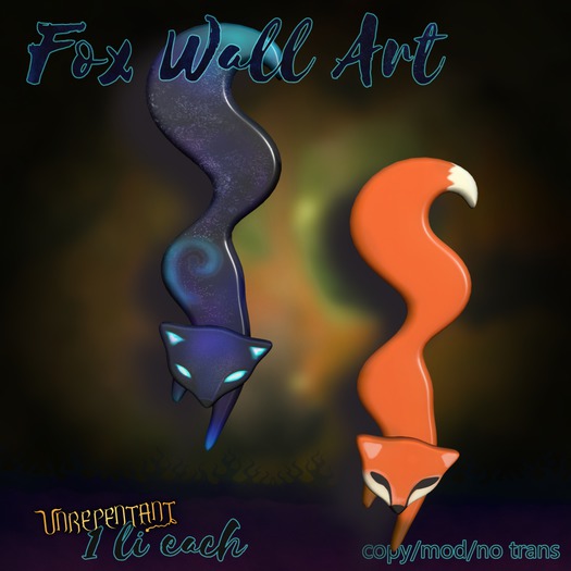 [UN] Fox Wall Art - Box