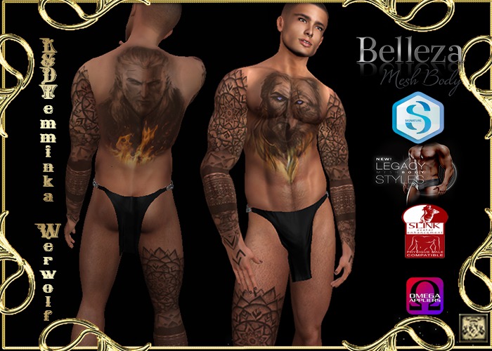 L&D Temminka - Tattoo -Werwolf-