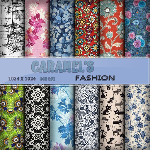 CF Textures print fabric 3