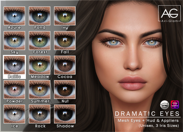 AG. Dramatic Eyes - Baltic