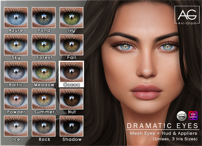 AG. Dramatic Eyes - Cocoa