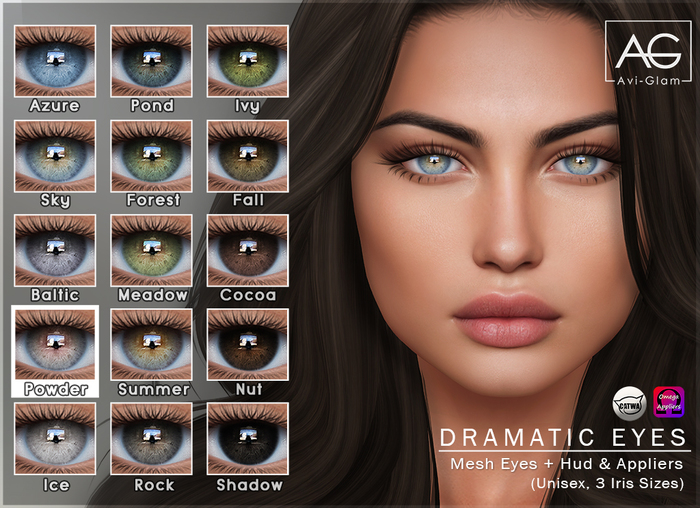 AG. Dramatic Eyes - Powder