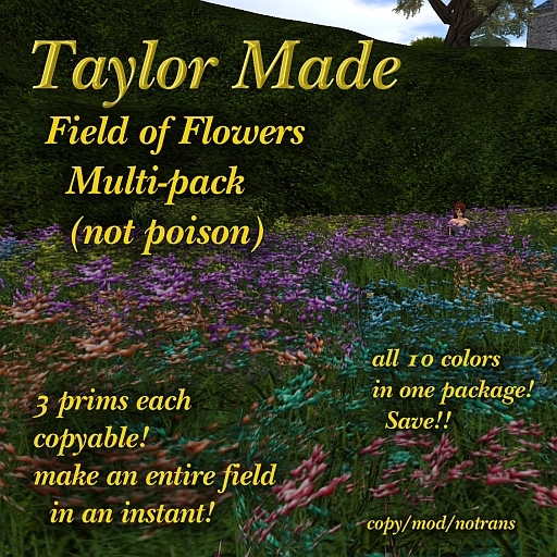 Field of Flowers - Multi-pack (NOT POISON)