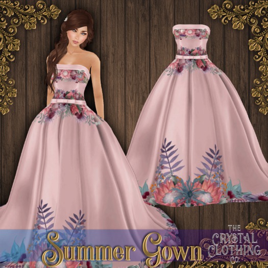 Summer - Gown - Dusty Rose