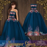 [CC Co.] Summer - Gown - Azure