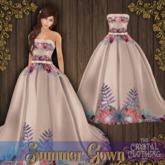 [CC Co.] Summer - Gown - Sepia