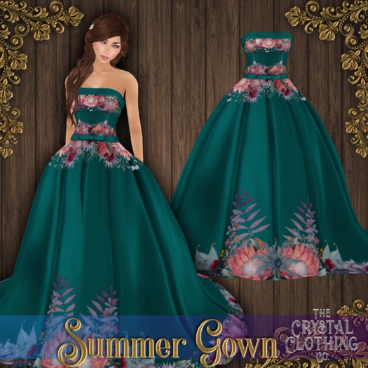 Summer - Gown - Ocean