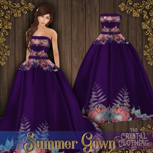 [CC Co.] Summer - Gown - Amethyst
