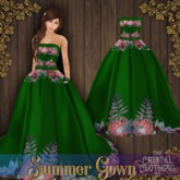 [CC Co.] Summer - Gown - Emerald