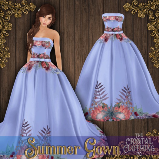 Summer - Gown - Lavender
