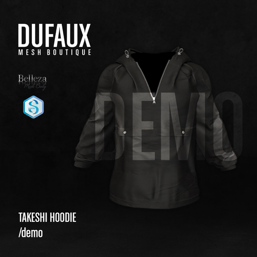 DUFAUX - takeshi hoodie - DEMO