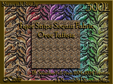 Tiger Stripe Sequin On Taffeta Textures