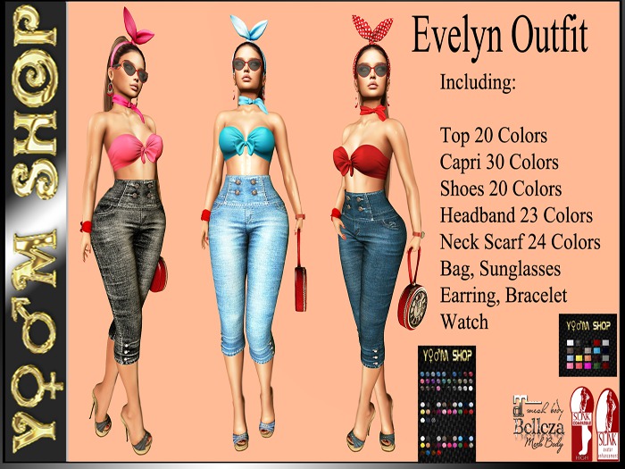 YM SHOP_Evelyn Outfit