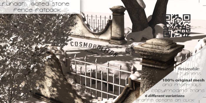 (Fundati) Gated Stone Fence Fatpack