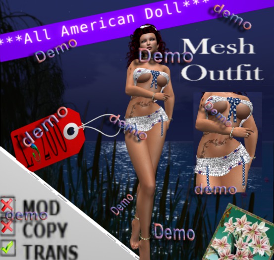 All American Doll demo box