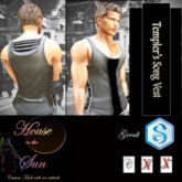 Templer's Song Vest w/Shirt Black