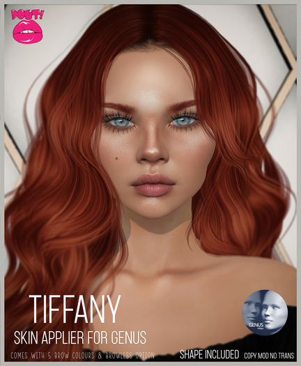 [POUT!] Tiffany Skin [ Rosey] - Genus