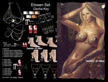 Wicca's Wardrobe - Elowen (flat) [Copper] [GACHA]