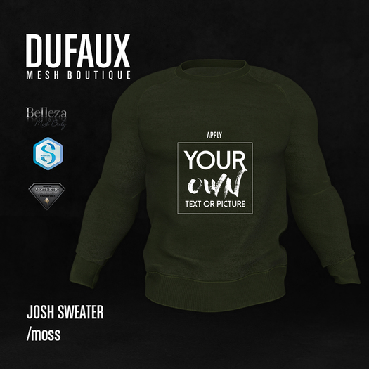 DUFAUX - josh sweater - moss